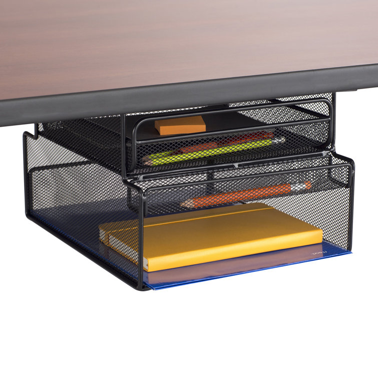 Symple StuffMesh Mountable Under Desk Hanging File Organiser & Reviews